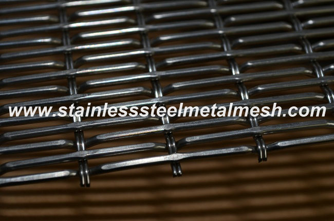 Decorative Stainless Steel Crimped Wire Mesh 