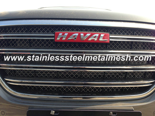 Stainless Steel Crimped Mesh Used For Car Front Grill