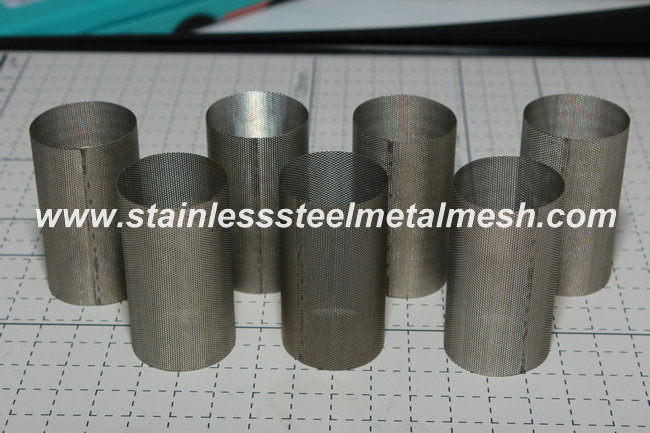 Filter Cylinder Made of Mirco Hole Expanded Metal Mesh