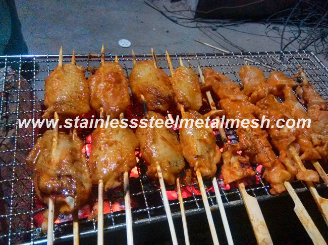 Stainless Steel Crimped Mesh Used For BBQ