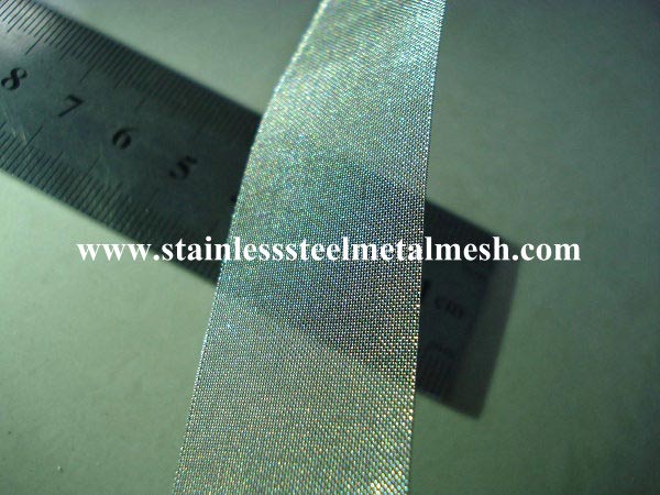 Stainless Steel Wire Mesh Slitting Services