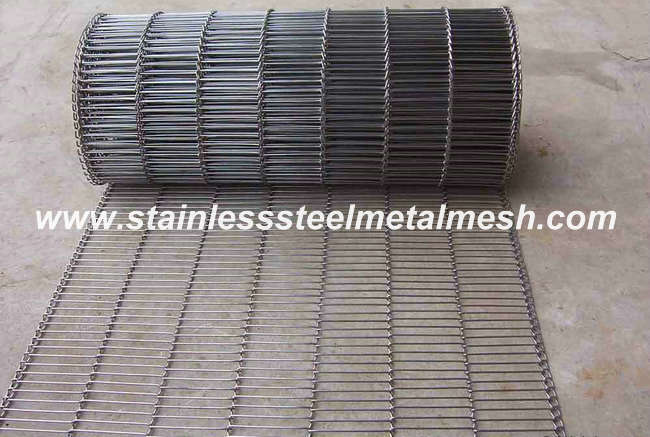 Stainless Steel Flat Flex Wire Mesh Conveyor Belt