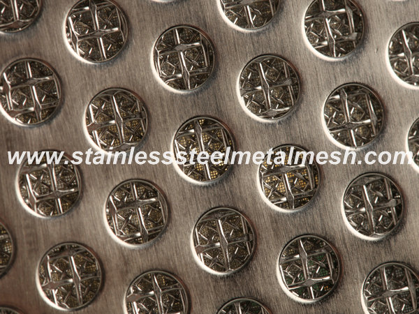 Sintered Wire Mesh with Perforated Metal
