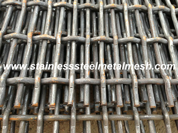 rectangular opening crimped mesh