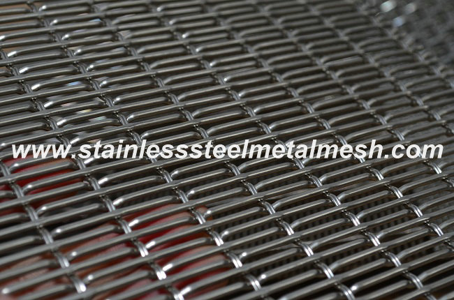 Decorative Stainless Steel Crimped Wire Mesh 