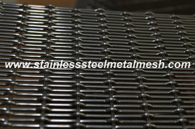 Decorative Stainless Steel Crimped Wire Mesh 