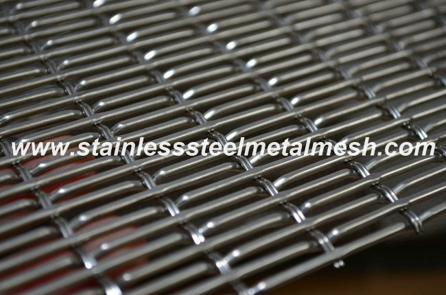 Decorative Stainless Steel Crimped Wire Mesh 